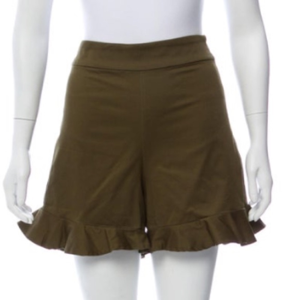 NWT Walter Baker Lillian Short in Olive Green 🍃